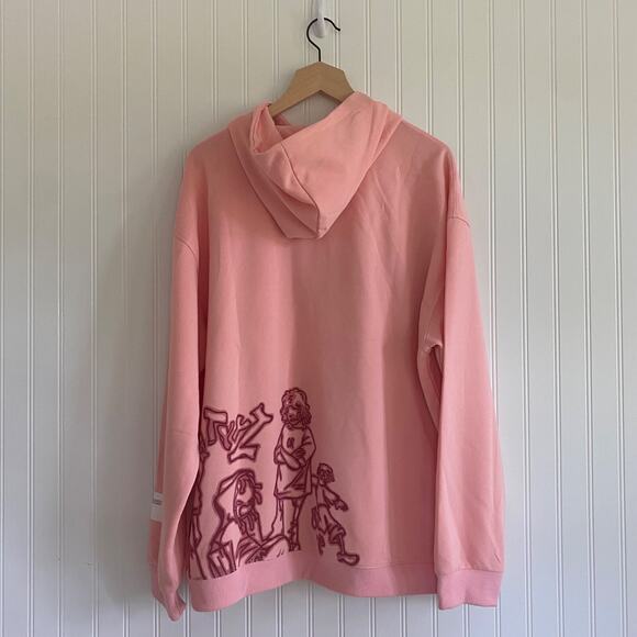 Coolmonar Mens Hoodie Size L Streetwear Sweatshirt Harajuku Pullover Hipster - Picture 7 of 10